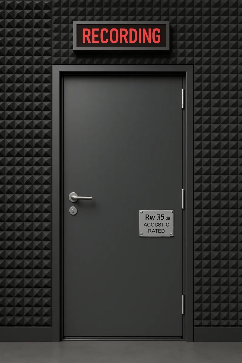 acoustic rated steel doors - professional steel doors available in Blackpool from UK manufacturers
