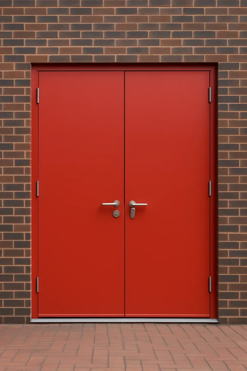 double steel doors - professional steel doors available in Blackpool from UK manufacturers